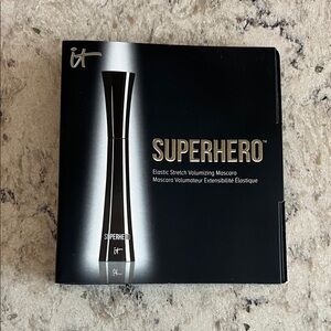 4/$14 IT Cosmetics Superhero Volumizing Mascara in Black, Travel Size, New